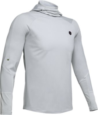 Details about   Under Armour Men's Cold Gear UA Graphic Logo Hoodie Gray L